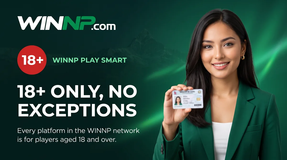 WINNP Play Smart: 18+ only, no exceptions